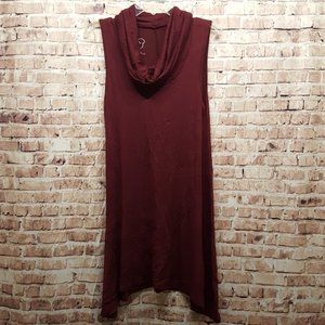 Color Bear Dress Sleeveless Cowl Neck Rayon/Spandex Size Medium